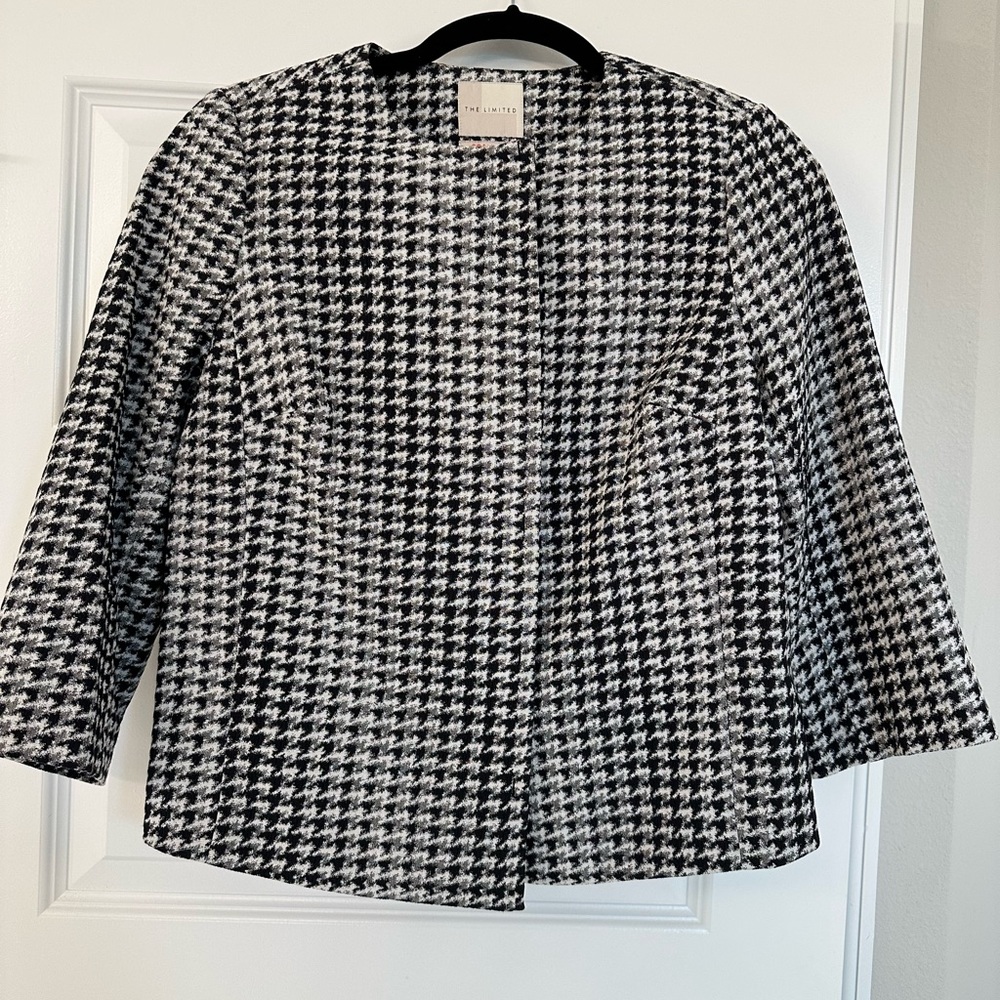 The Limited Houndstooth Jacket/Blazer